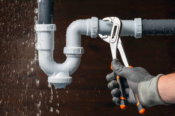 Professional Sewer Line Repair technician working in Westport, WA